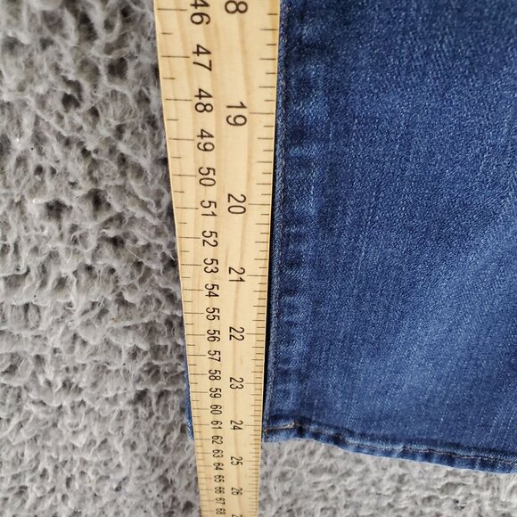 Universal Thread Jeans Womens 2/26R Blue High Rise Slim Straight - Picture 7 of 9